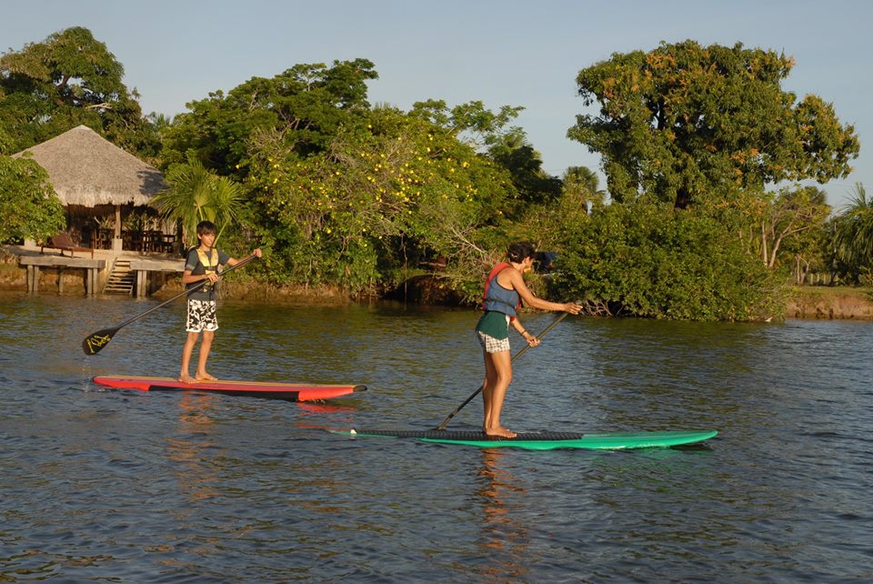 Stand up paddle no Rio preguiças